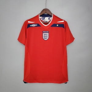 Retro England 08/10 away Soccer Jersey