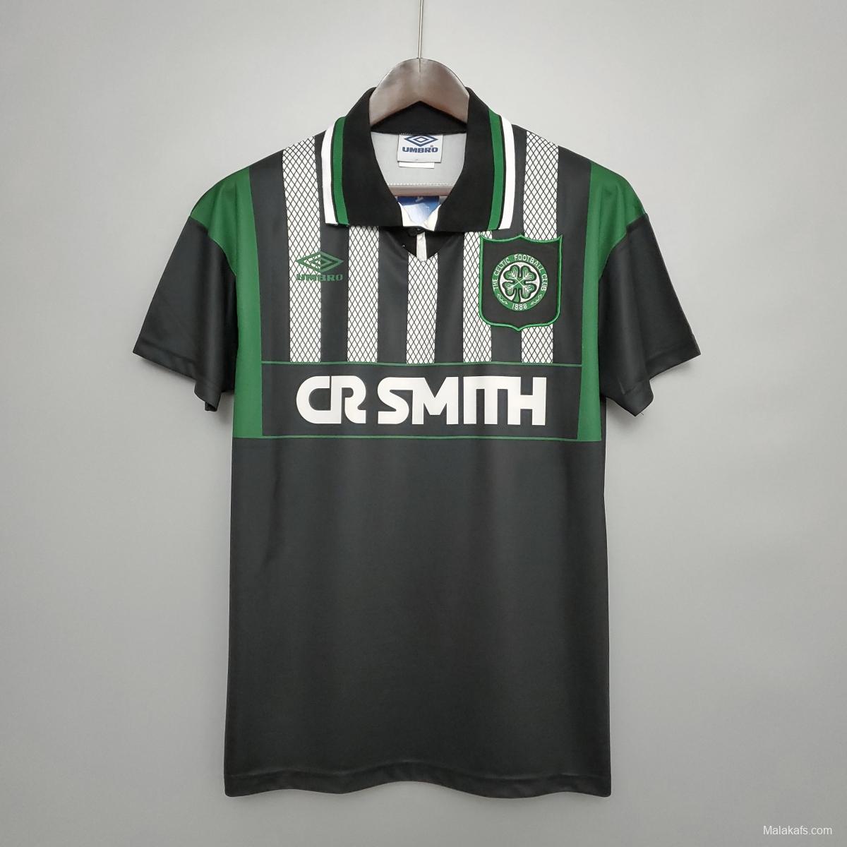 Retro Celtics 94/96 away Soccer Jersey