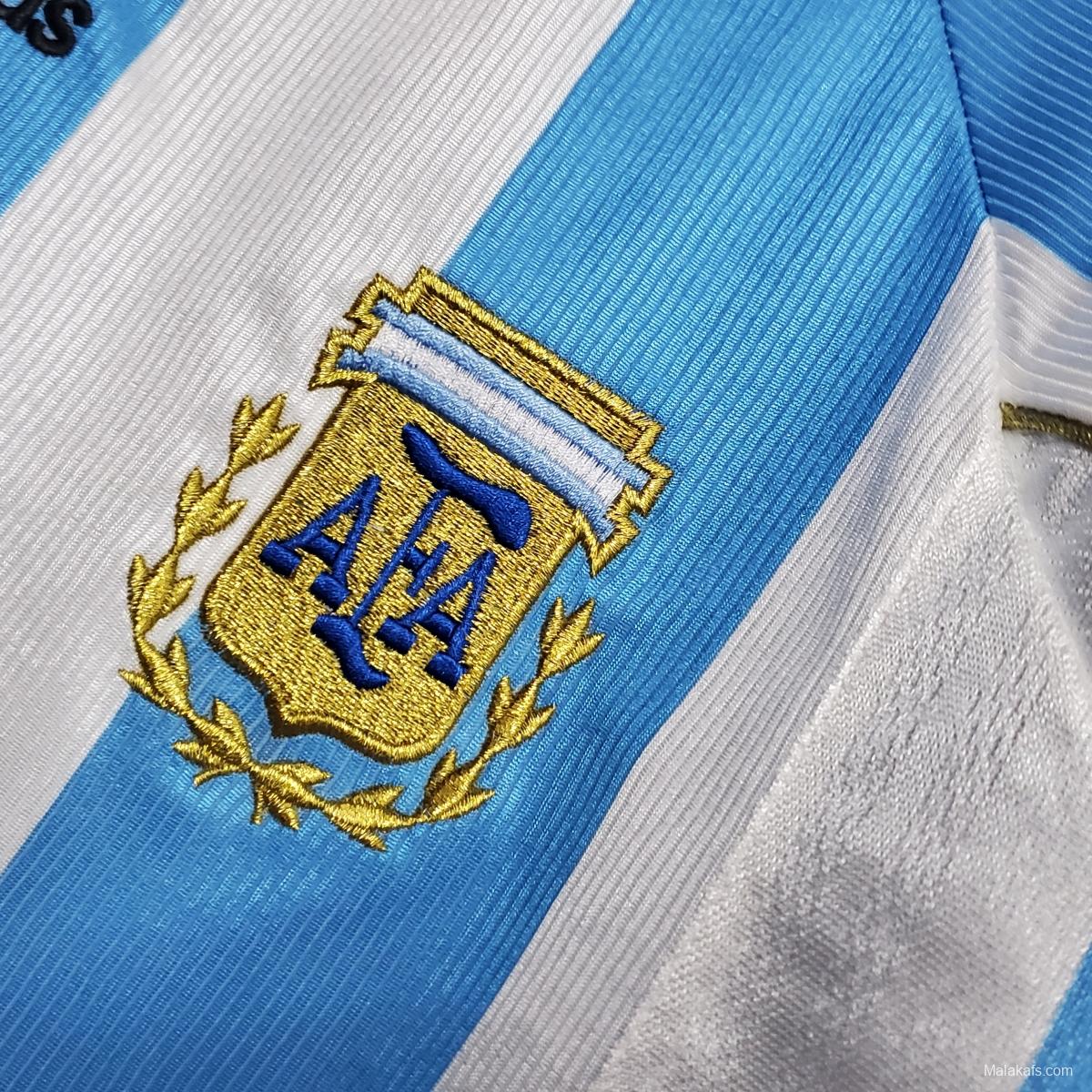 Argentina 1998 home - Retro version jersey