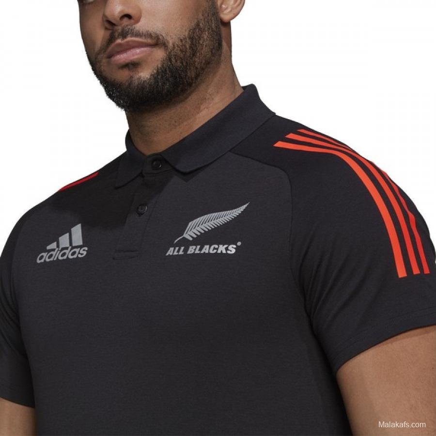 All Blacks 2021 Men's Primeblue Black Polo