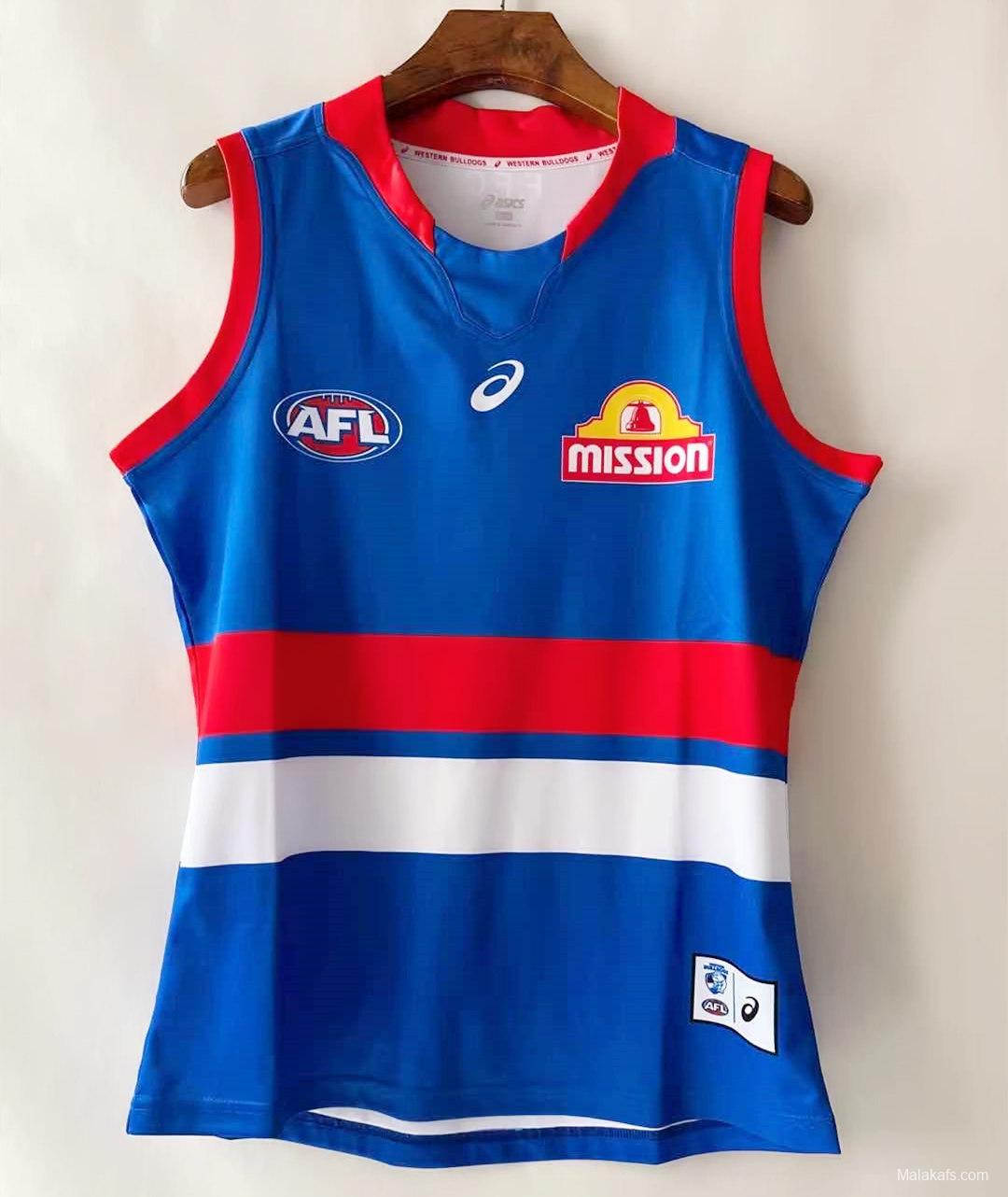 Western Bulldogs 2021 Mens Home Rugby Guernsey