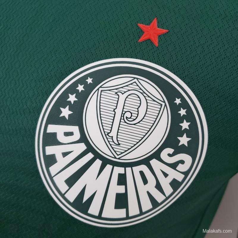 Player Version 22/23 Palmeiras Home Soccer Jersey