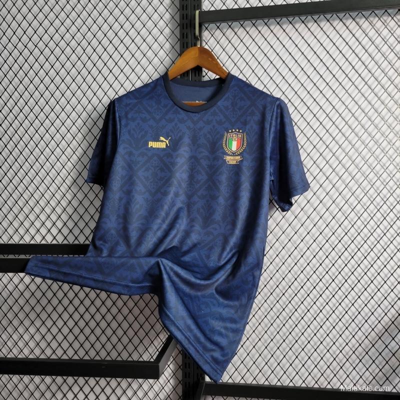 Italy 22/23 European Championship Special Edition Royal Blue Jersey