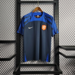 Netherlands 22/23 Training Navy Blue Jersey