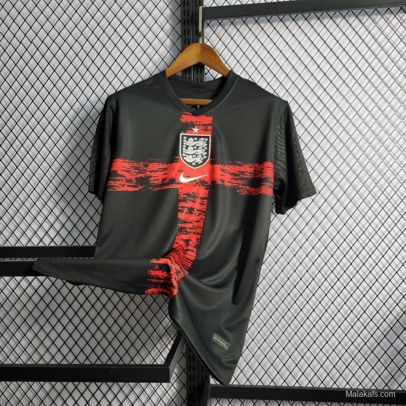 England 22/23 Pre-Game Black Jersey