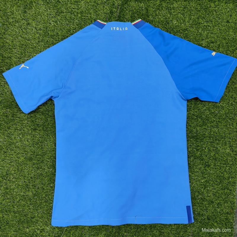 Italy 22/23 Home Player Version Jersey