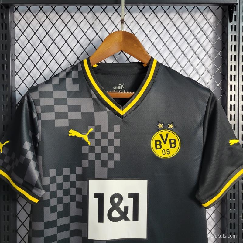 22/23 BVB Borussia Dortmund Away Soccer Jersey