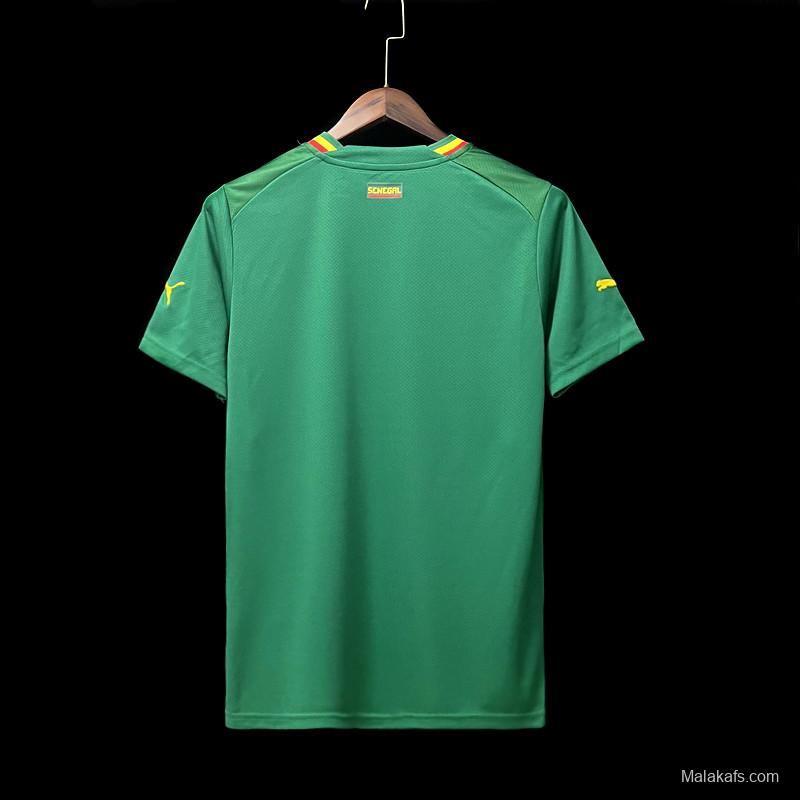 2022 Senegal Away Green Jersey