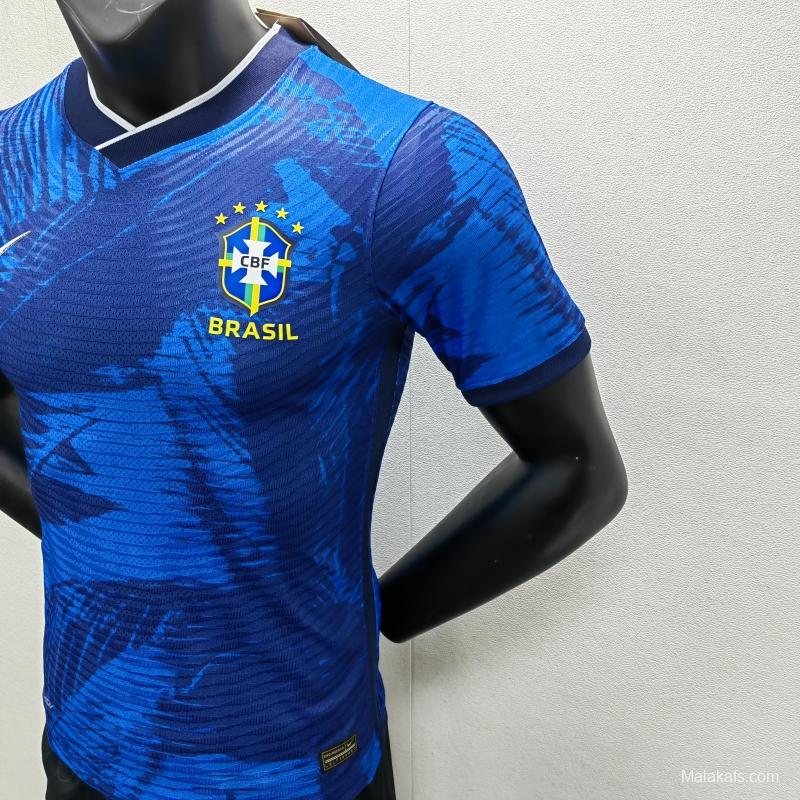 Brazil 2022 Jersey Player Version Blue Special