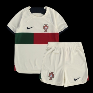 Portugal 2022 Away Kids Jersey