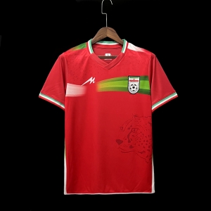 Iran 2022 Away Red Jersey