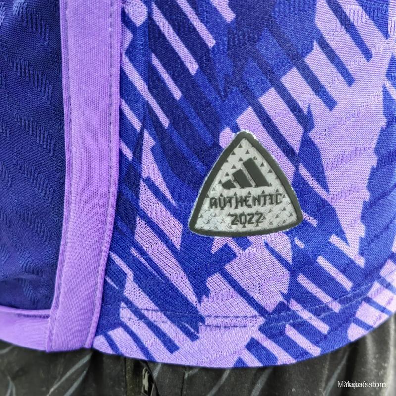 Argentina 22/23 away - Player version - 3 estrellas - WC Champion patch