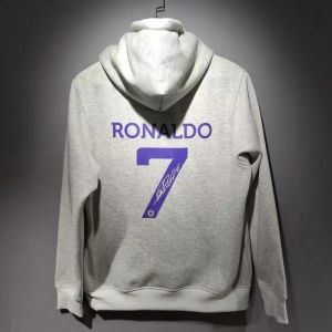 Al-Nassr FC 22/23 Home  - CR7 Ronaldo - Grey Hoodie