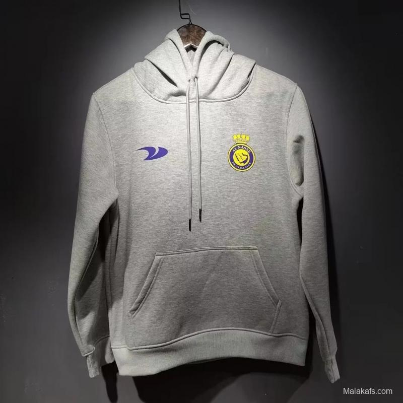 Al-Nassr FC 22/23 Home  - CR7 Ronaldo - Grey Hoodie