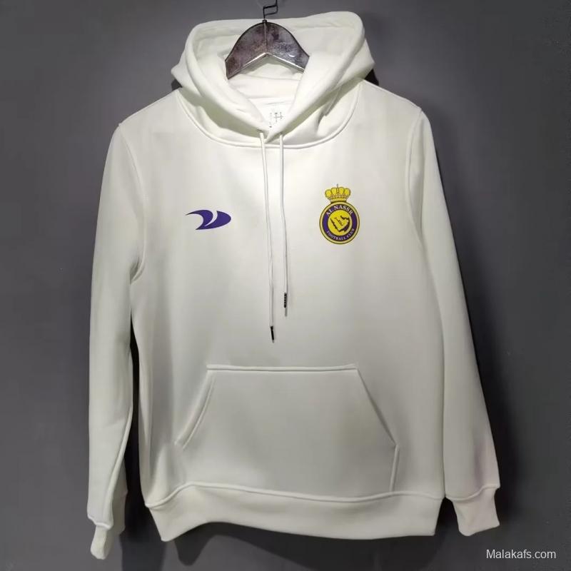 Al-Nassr FC 22/23 Home  - CR7 Ronaldo -  White Hoodie