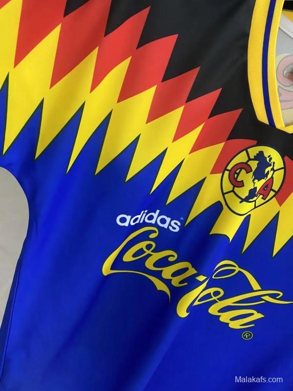 Retro 94/95 Club America Away Blue Jersey