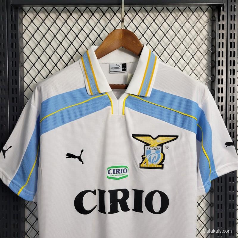 Retro 1998-00 Lazio Third White Jersey