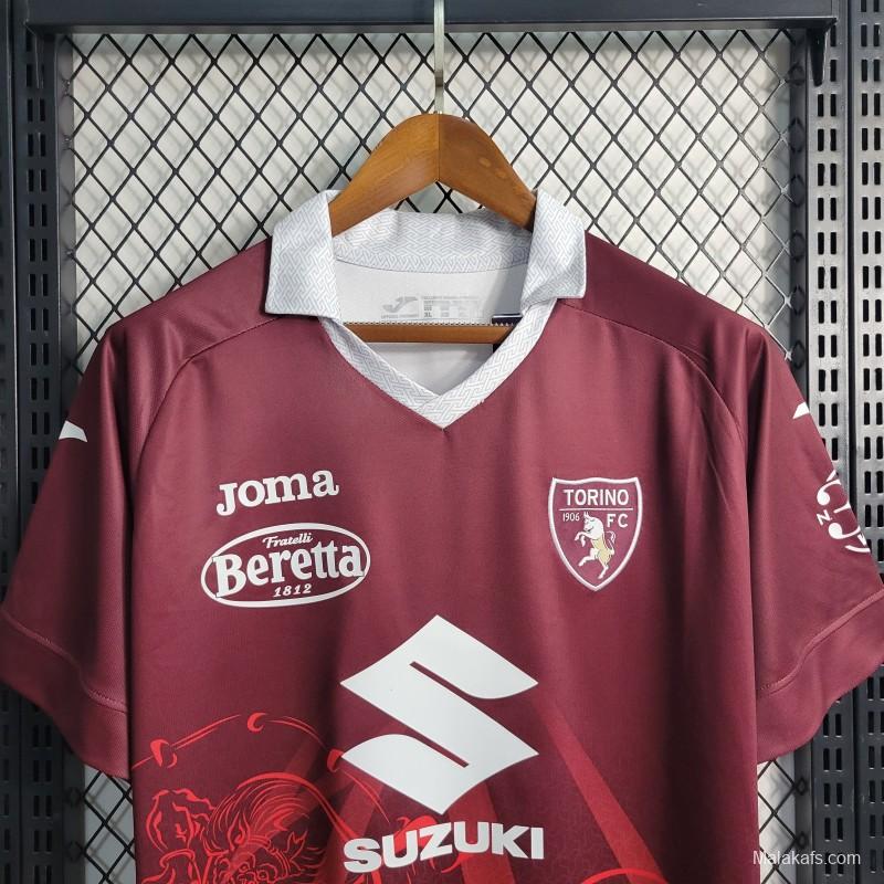 23/24 Torino Suzuki Celebrated With The Special Fujin10 Jersey