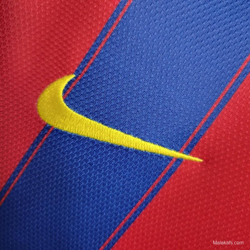 Retro 09-10 Barcelona Home Soccer Jersey