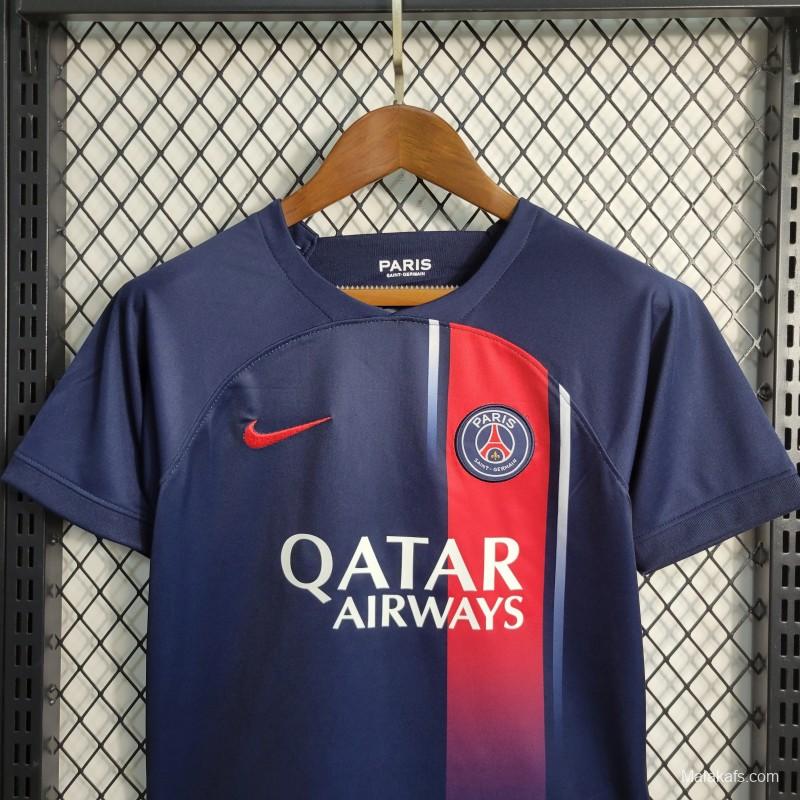 23-24 Kids PSG Home Jersey