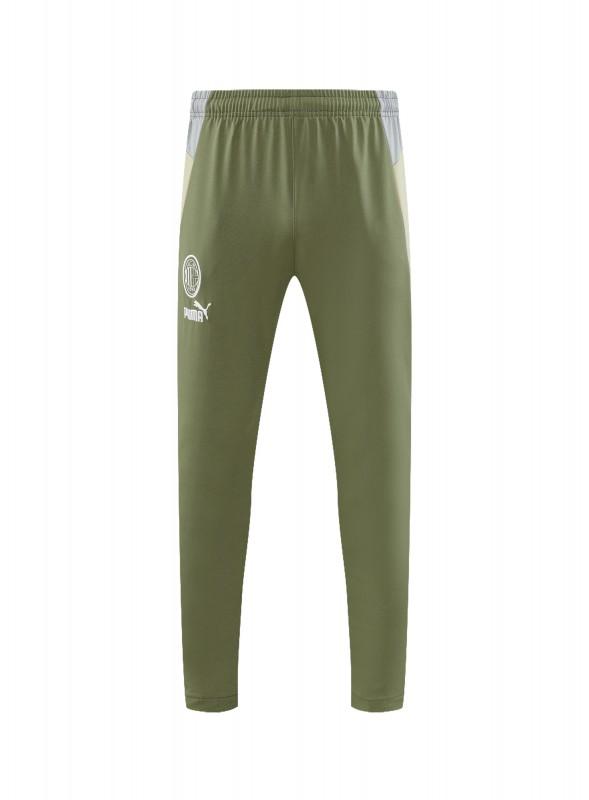 23/24 PUMA Green Grey Hoodie Half Zipper Jacket+Pants