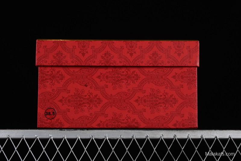 Nike Court Borough Chinese Traditional Style - Happy Marriage Custom Low-Top Skateboarding Shoes Non-Slip and Wear-Resistant - BQ5448-007