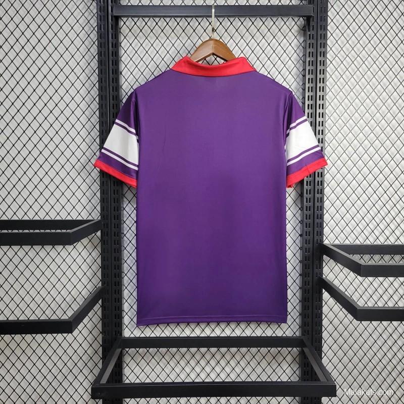 Retro 84/85 ACF Fiorentina Home Jersey