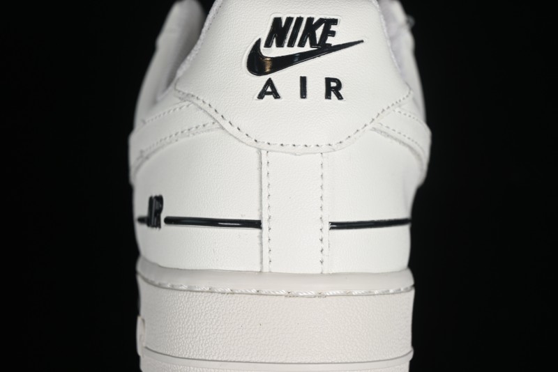 Nike Air Force 1 '07 Low Casual Sneakers with 3M Reflective Swoosh and Full-Length Air Cushion - CJ1379-602