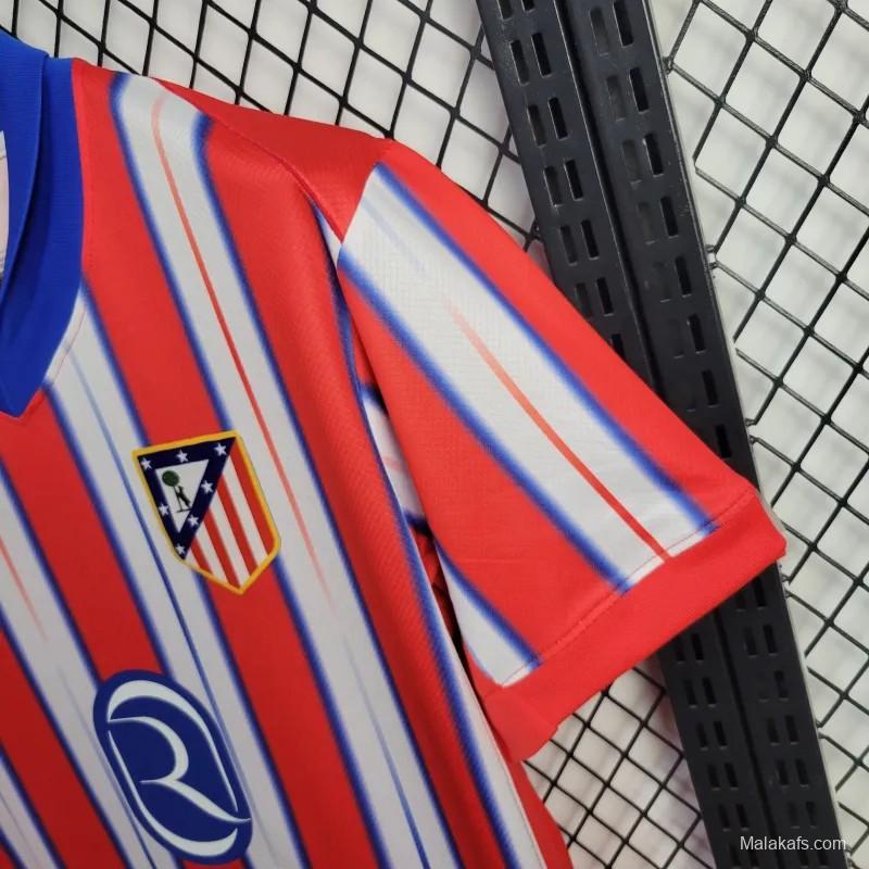 24/25 Atletico Madrid Home Jersey