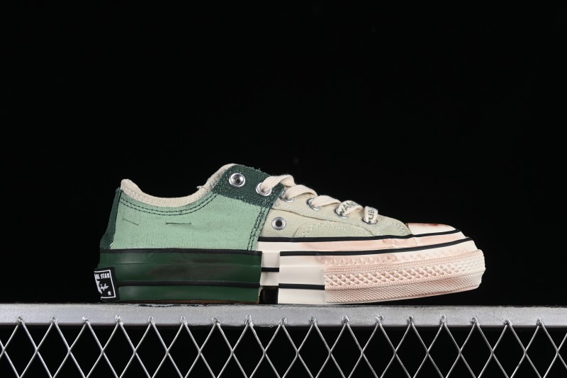 Feng Chen Wang Converse Chuck 70 Low Unisex Deconstructed Canvas Sneakers - A07636C