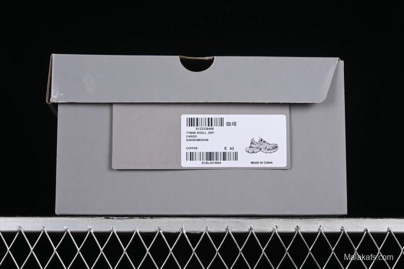 Balenciaga Phantom Sneaker 10th Generation Lace-Up Running Shoes with Transparent Heel Strap - W3XLL2097