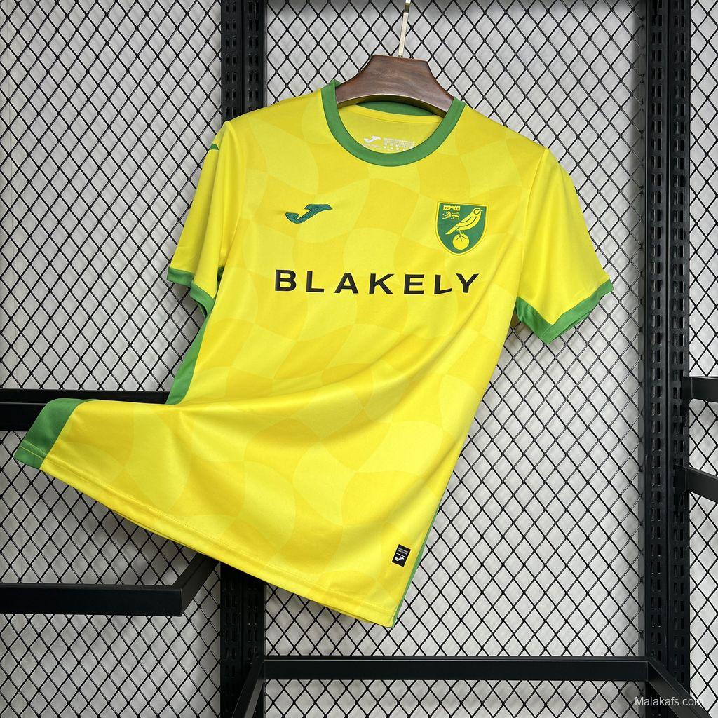 24/25 Norwich City F.C. Home Jersey