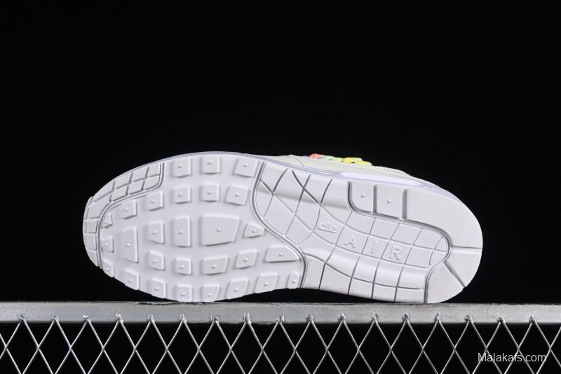 Nike Air Max 1 Retro Running Shoes with Half-Sole Air Cushion - FN4782-100