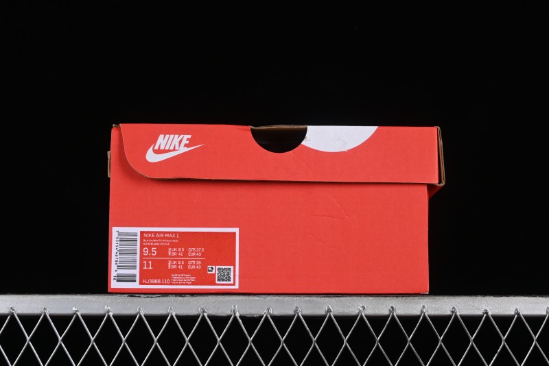 Nike Air Max 1 Retro Running Shoes with Half-Sole Air Cushion - HJ3966-110