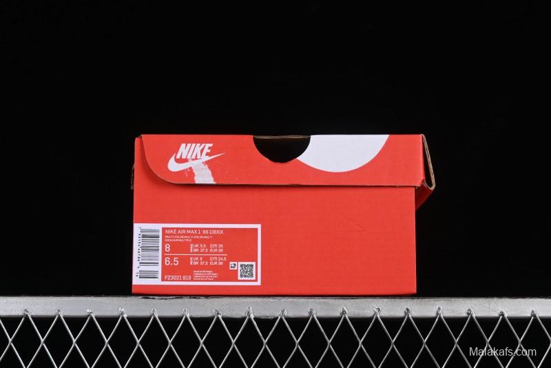 Nike Air Max 1 Retro Running Shoes with Half-Sole Air Cushion - FZ3021-919