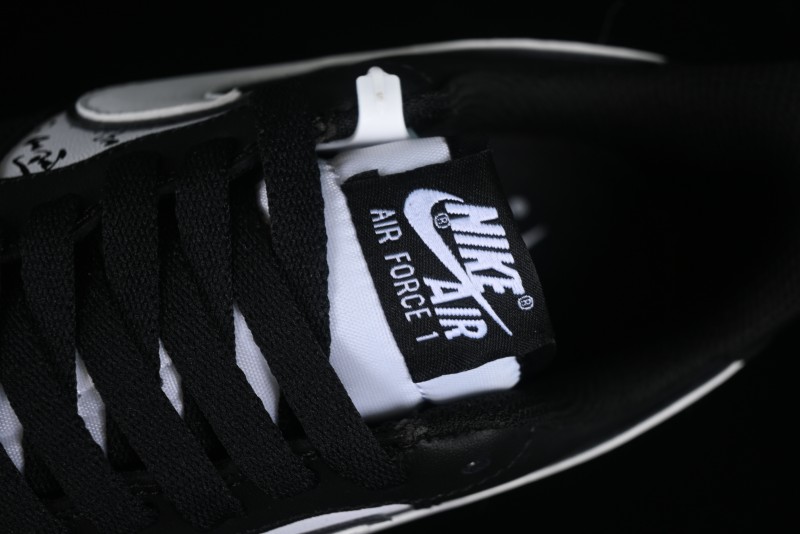 Nike Air Force 1 '07 Low "Oracle" Custom Casual Sneakers with Chinese Style Elements - DV0788-003
