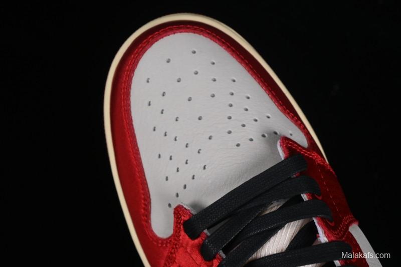 Nike Trophy Room x Jordan 1 Low OG "Away" Casual Sneakers - FN0432-100