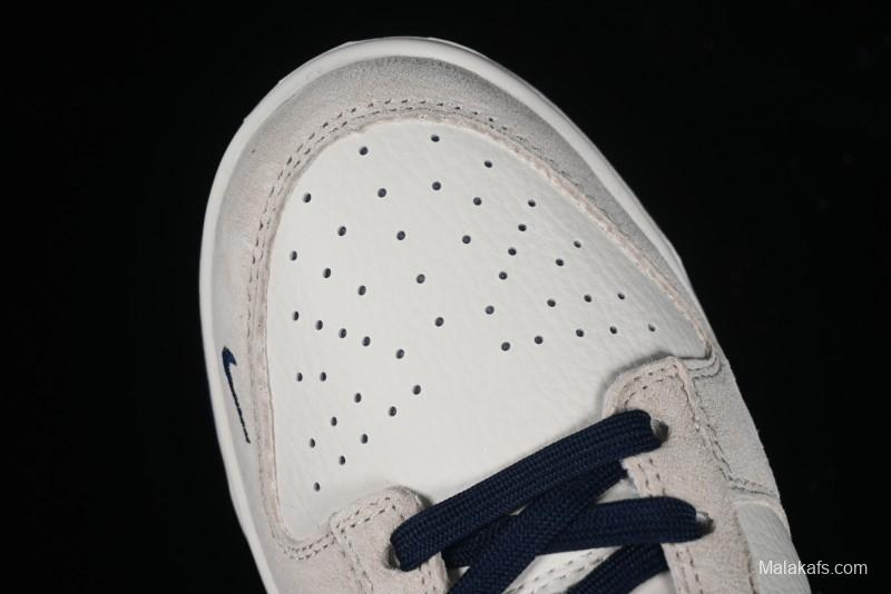 Stussy x Nike SB Dunk Low Collaboration Anniversary Edition Premium Customized Low-Top Casual Skate Shoes - DQ1098-339