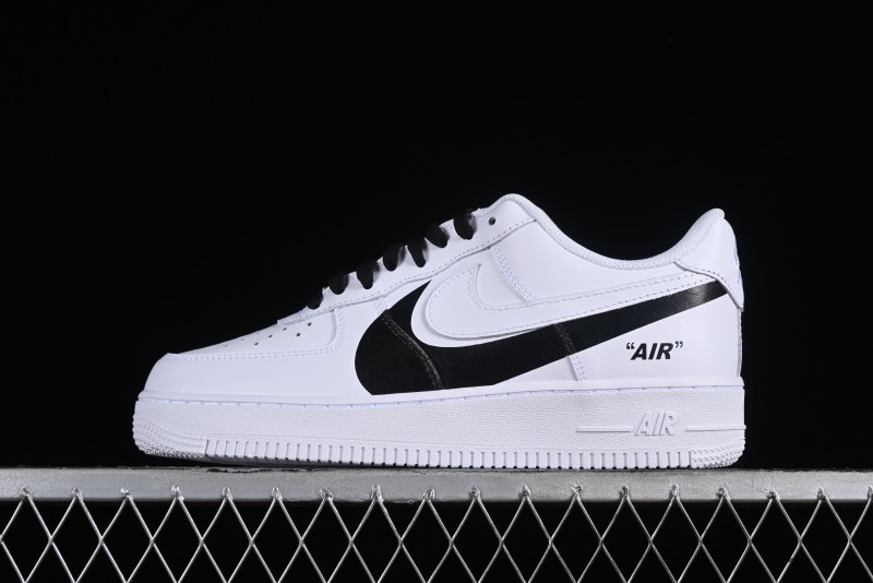 Nike Air Force 1 '07 Low Casual Sneakers with Double Swoosh Design - DD8959-100