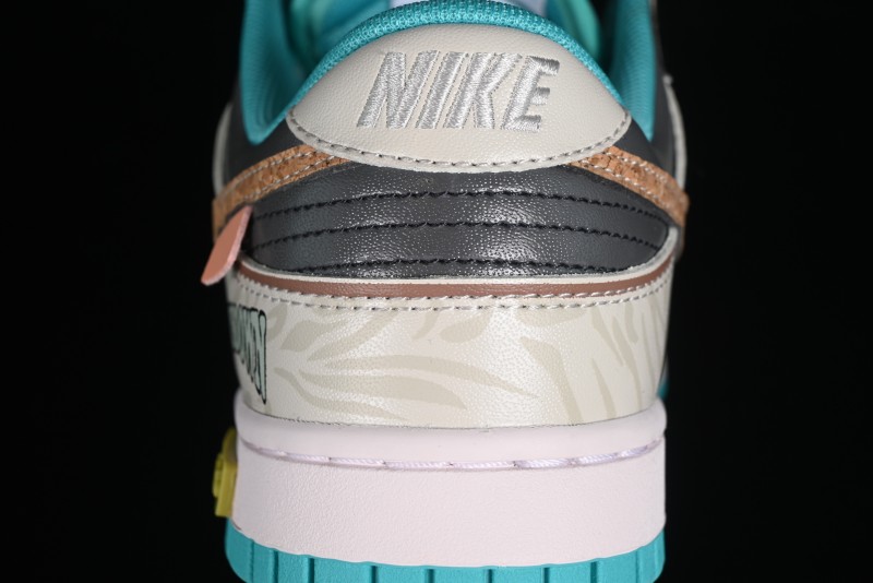 Nike Dunk Low Panda Prank Spring Touchdown Spring Forward Brown Green SB Strap Low Top Casual Skate Shoes - DV0834-101
