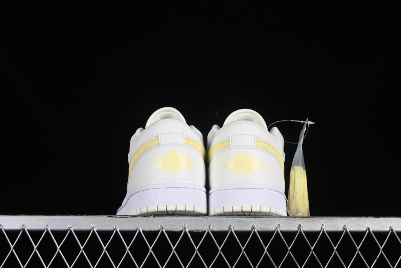 Nike Air Jordan 1 Low AJ1 Lemon Yellow Low-Top Casual Sneakers - FV8486-181