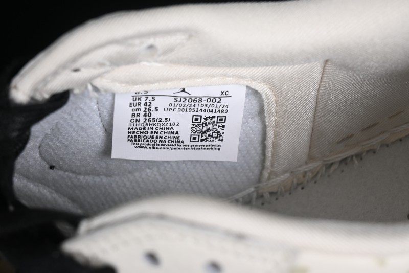 Nike Air Jordan 1 Low OG SP Travis Scott x Fragment Design Collaboration Sneakers - SJ2068-002