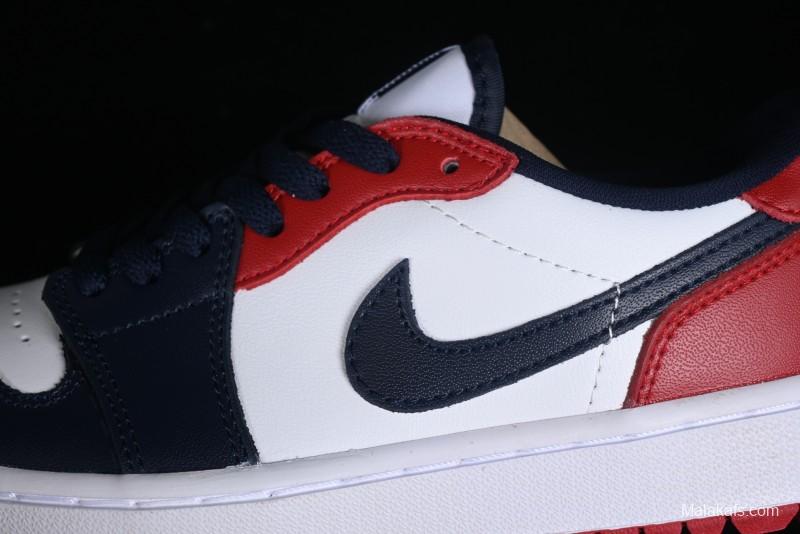 Nike Air Jordan 1 Low Golf Shoes Black Toe - DD9315-113