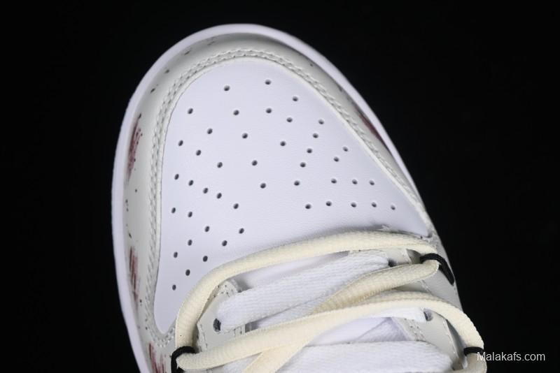 Nike Dunk Low SB 'Neutral' Urban Ruins Skate Shoes with Strap - DV0831-101