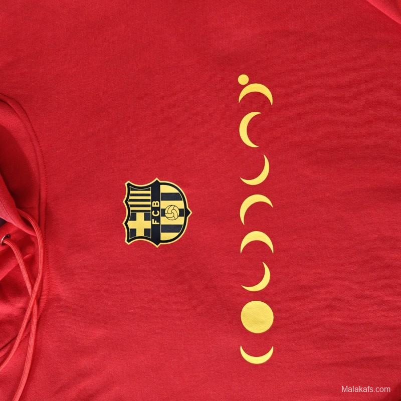 24/25 Barcelona x Coldplay Black/Navy/Red Hoodie