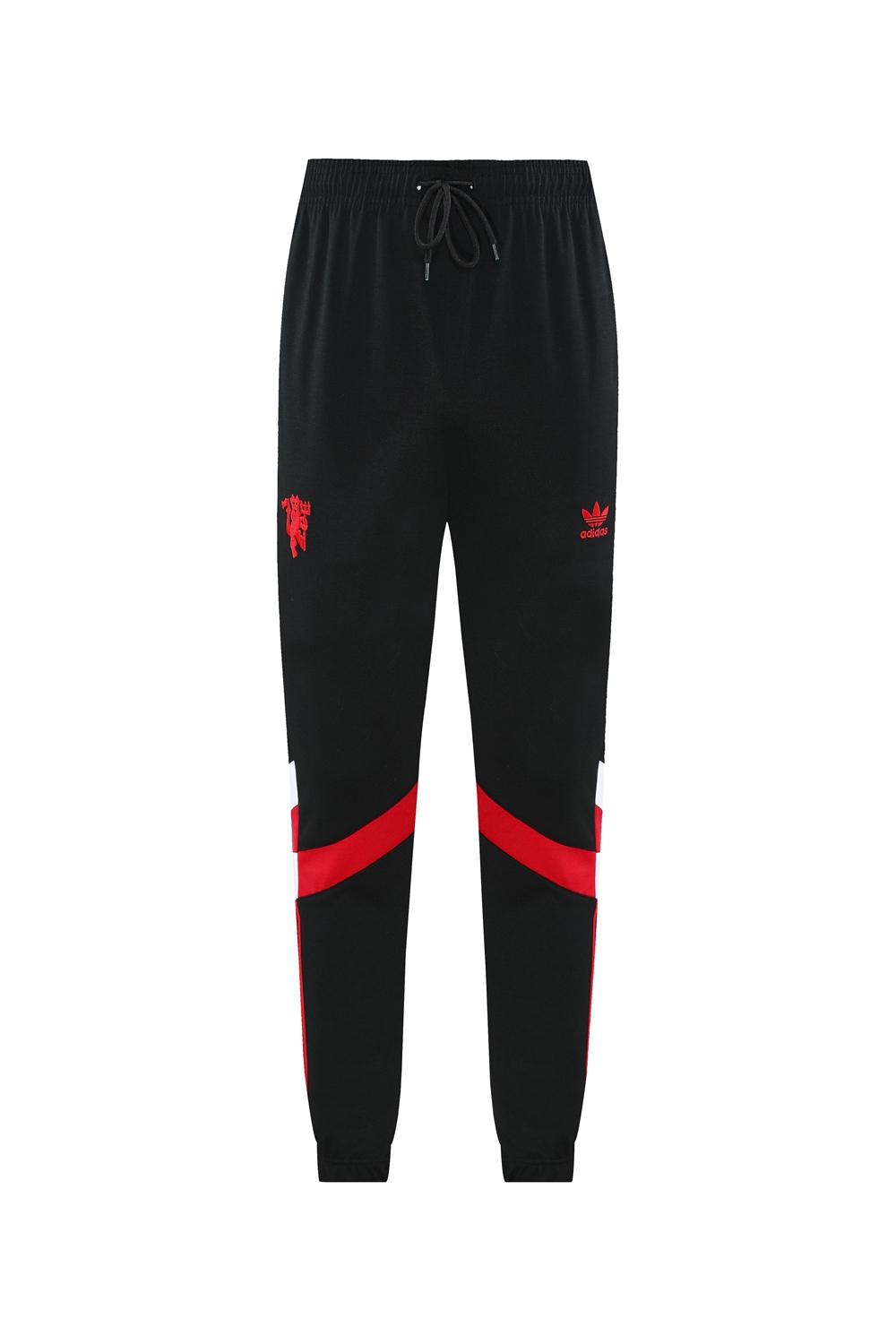 24/25 Manchester United Black Hoodie Jacket +Long Pants