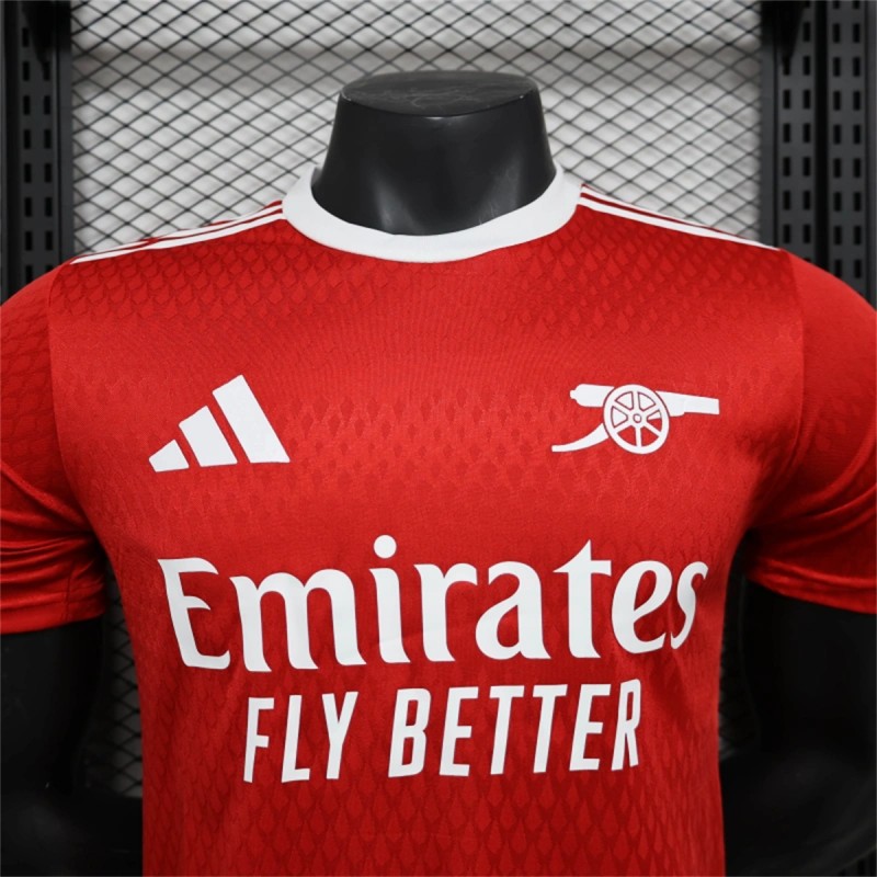 25/26 Player Version Arsenal Match Training Red Jersey