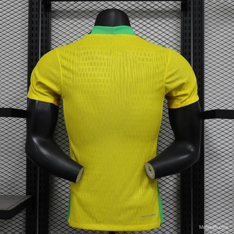 25/26 Player Version Brazil Yellow Jersey