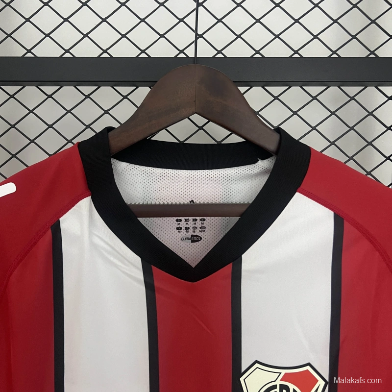 03/04 Retro River Plate Home Long Sleeve Jersey