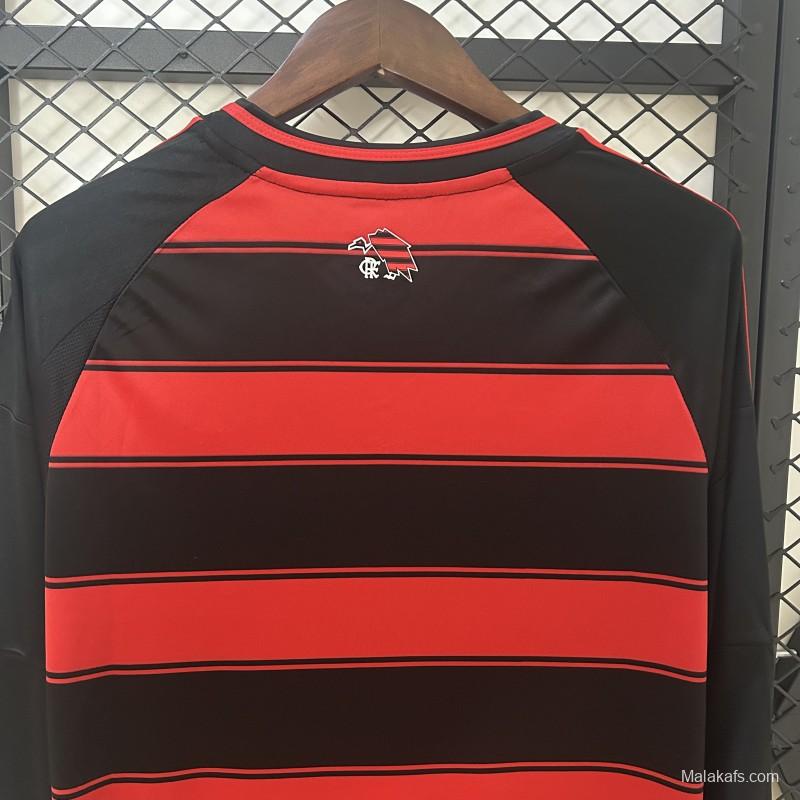 25/26 Long Sleeve Flamengo Home Jersey